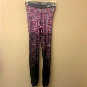 Nike pro knit running leggings